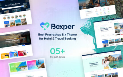 Leo Bexper Elementor - Travel Booking Prestashop Theme PrestaShop Theme