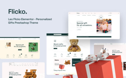 Leo Flicko Elementor - Personalized Gifts Prestashop Theme PrestaShop Theme