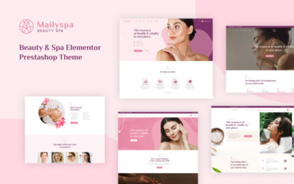 Leo Mailyspa - Beauty & Spa Elementor Prestashop Theme PrestaShop Theme