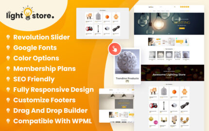 Light Store Woocommerce WordPress Theme WooCommerce Theme