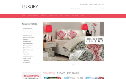 Linen Store PrestaShop Theme