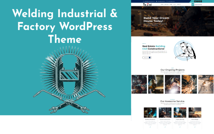 Loges - Welding Industrial & Factory WordPress Theme