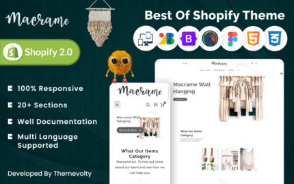 Mackrame - Craft and Art Shopify 2.0 Responsive Super Shop Shopify Theme