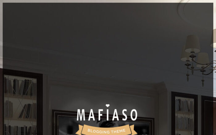 Mafiaso - Creative Blog WordPress Theme