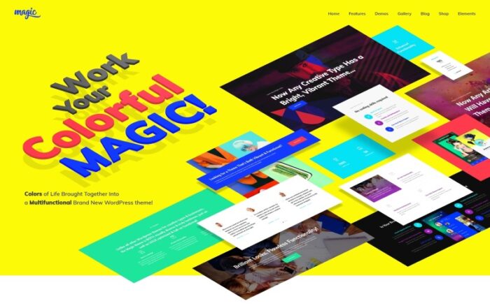 Magic - Multipurpose Creative WordPress Theme