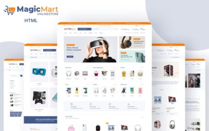 Magicmart - Electronics eCommerce HTML Template Website Template