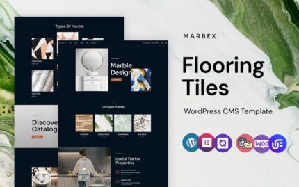 Marbex - Flooring Tiles WordPress Elementor Theme WordPress Theme