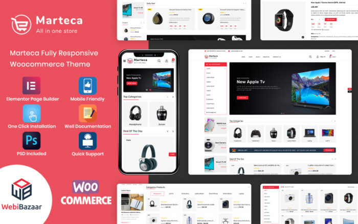 Marteca - Multipurpose Responsive WooCommerce Theme