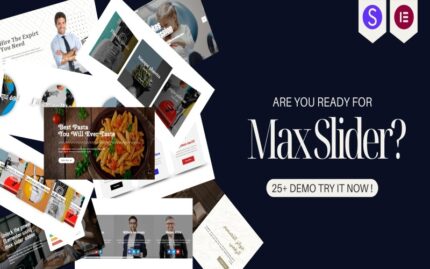 Max Slider Pro: Create Stunning Sliders Effortlessly with Elementor WordPress Plugin