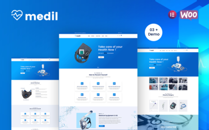 Medil - Medical WooCommerce WordPress Theme WooCommerce Theme