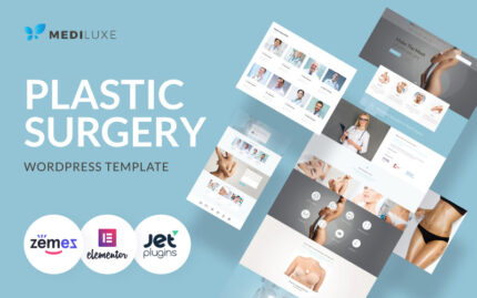 MediLuxe - Plastic Surgery WordPress Theme