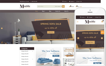 Meuble - Furniture Theme WooCommerce Theme