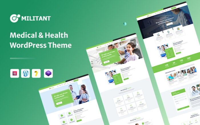 Militant-Medical & Health WordPress Theme