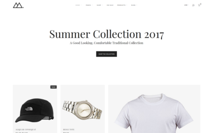 Mira - Minimal WooCommerce Theme