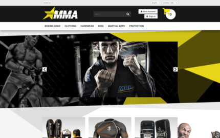 MMA Store PrestaShop Theme