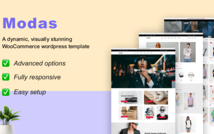 Modafolio Woocommerce Template WooCommerce Theme