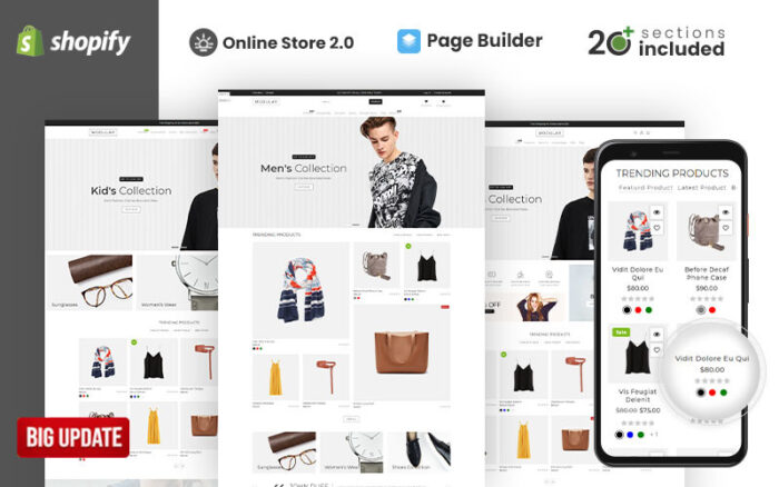 Modular - Multipurpose Shopify Os2.0 Theme Shopify Theme