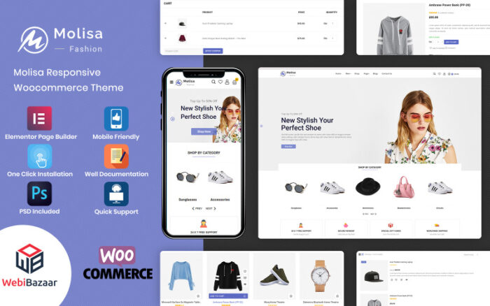 Molisa - Multi-Purpose Supermarket WooCommerce Theme