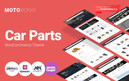 Motoronix - Car Parts Elementor WooCommerce Theme