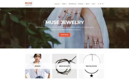 Muse Jewellery Fashion Responsive Shopify Theme