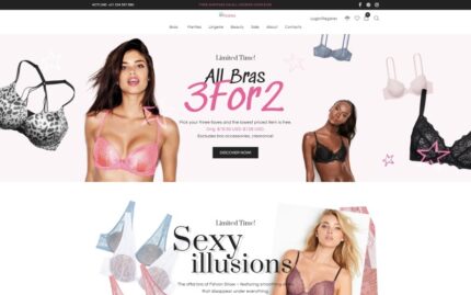 Nakes - Lingerie ECommerce Modern Elementor WooCommerce Theme