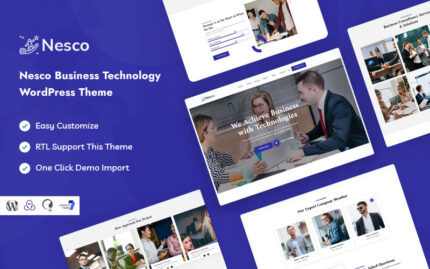 Nesco - Business & Technology WordPress Theme