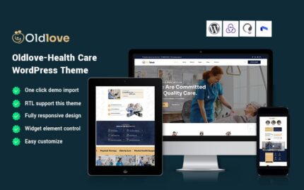 Oldlove - Health Care WordPress Theme