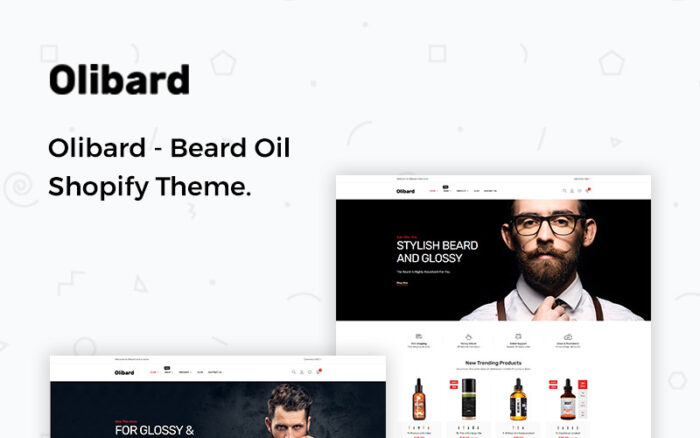 Olibard - Beard Oil Shopify Theme