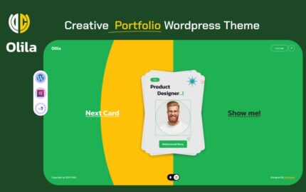 Olila – Creative personal Portfolio WordPress Theme