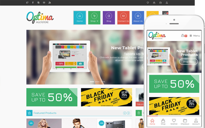 Optima - Multipurpose WooCommerce Theme