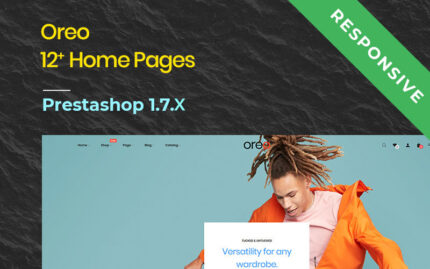 Oreo Fashion store PrestaShop Theme