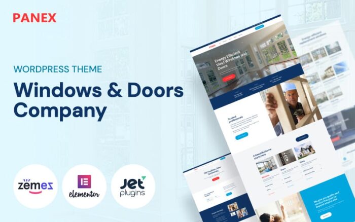 Panex - Windows and Doors WordPress Theme