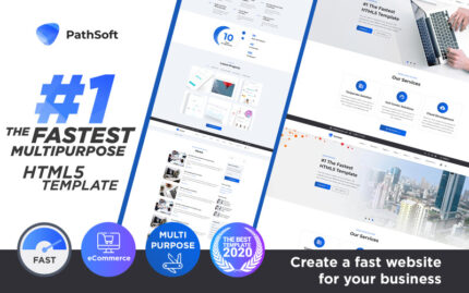 PathSoft - #1 The Fastest Multipurpose | eCommerce HTML Website Template