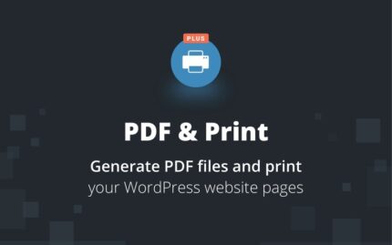 PDF & Print Plus WordPress Plugin