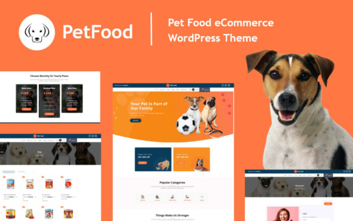 Pet Food WooCommerce WordPress Theme WooCommerce Theme