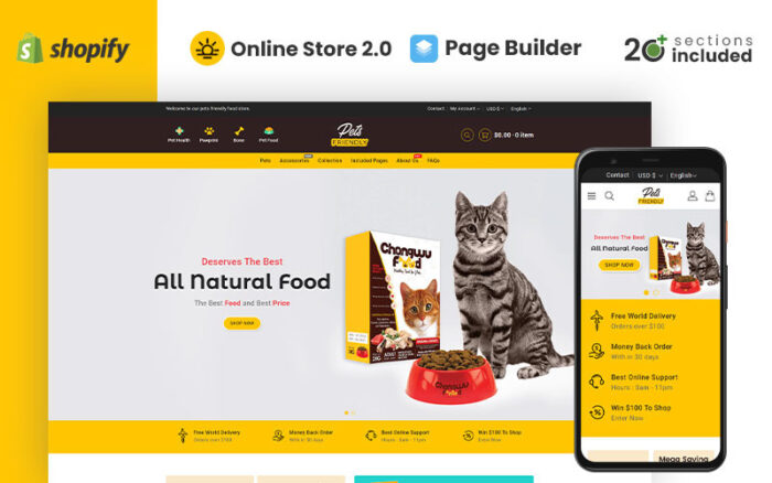 Pets Friendly Store Shopify Theme