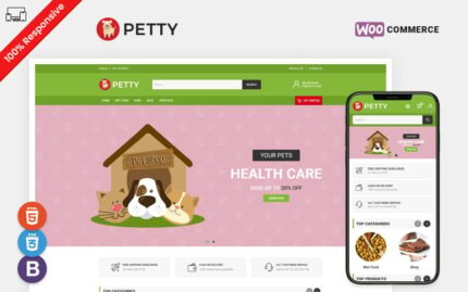 Petty - Responsive WooCommerce Template WooCommerce Theme