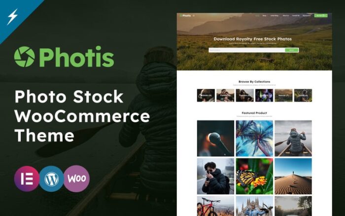 Photis - Photo Stock WooCommerce Theme