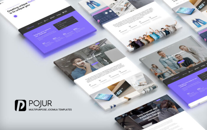 Pojur - Creative Agency Joomla 4 Templates Joomla Template