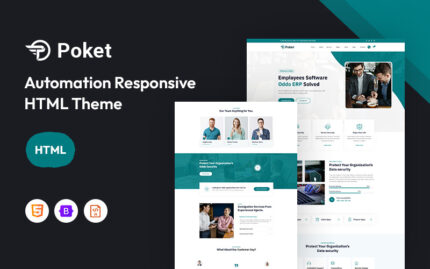 Poket – Oddo ERP, Automation Responsive Website Template