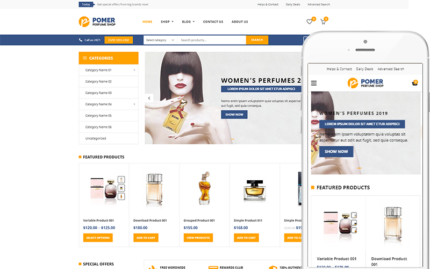 Pomer - Theme for Perfume Store WooCommerce Theme