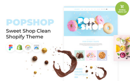 Popshop - Sweet Shop Clean Shopify Theme