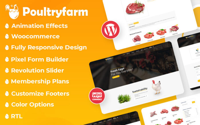 Poultry Farm Woocommerce Theme WooCommerce Theme