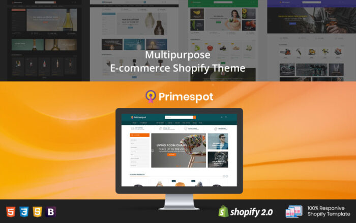 Primespot Wine Food - Decor Hand Tool Multipurpose Shopify OS 2.0 Theme Shopify Theme