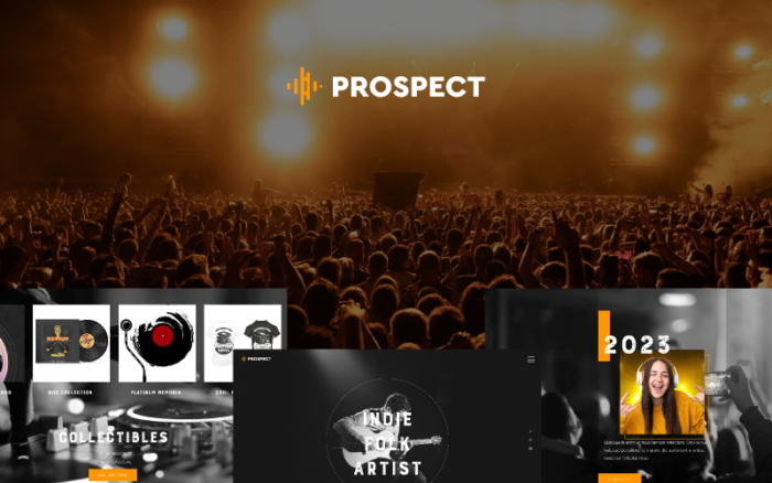 Prospect Music Woocommerce WordPress Theme