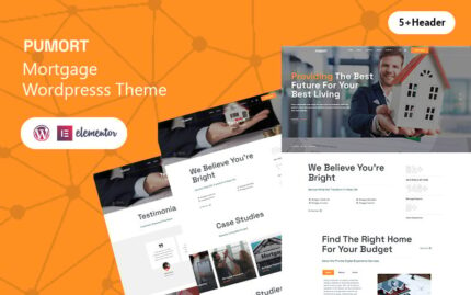 Pumort - Mortgage Wordpress Theme WordPress Theme