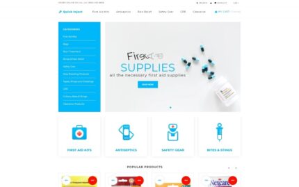 Quick Inject - First Aid Supplies Shopify Theme