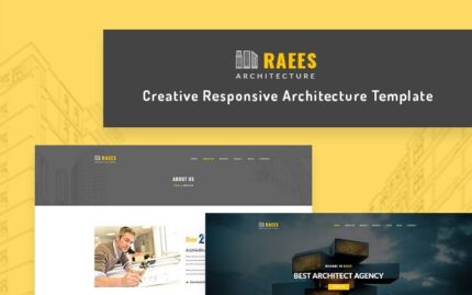 Raees - Responsive Architecture / Architect Website Template