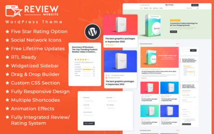 Reviews & Ratings WordPress Theme