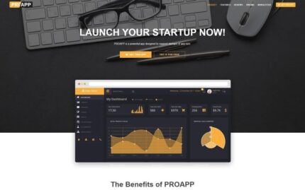 Rocket - Mobile App HTML5 Landing Page Template